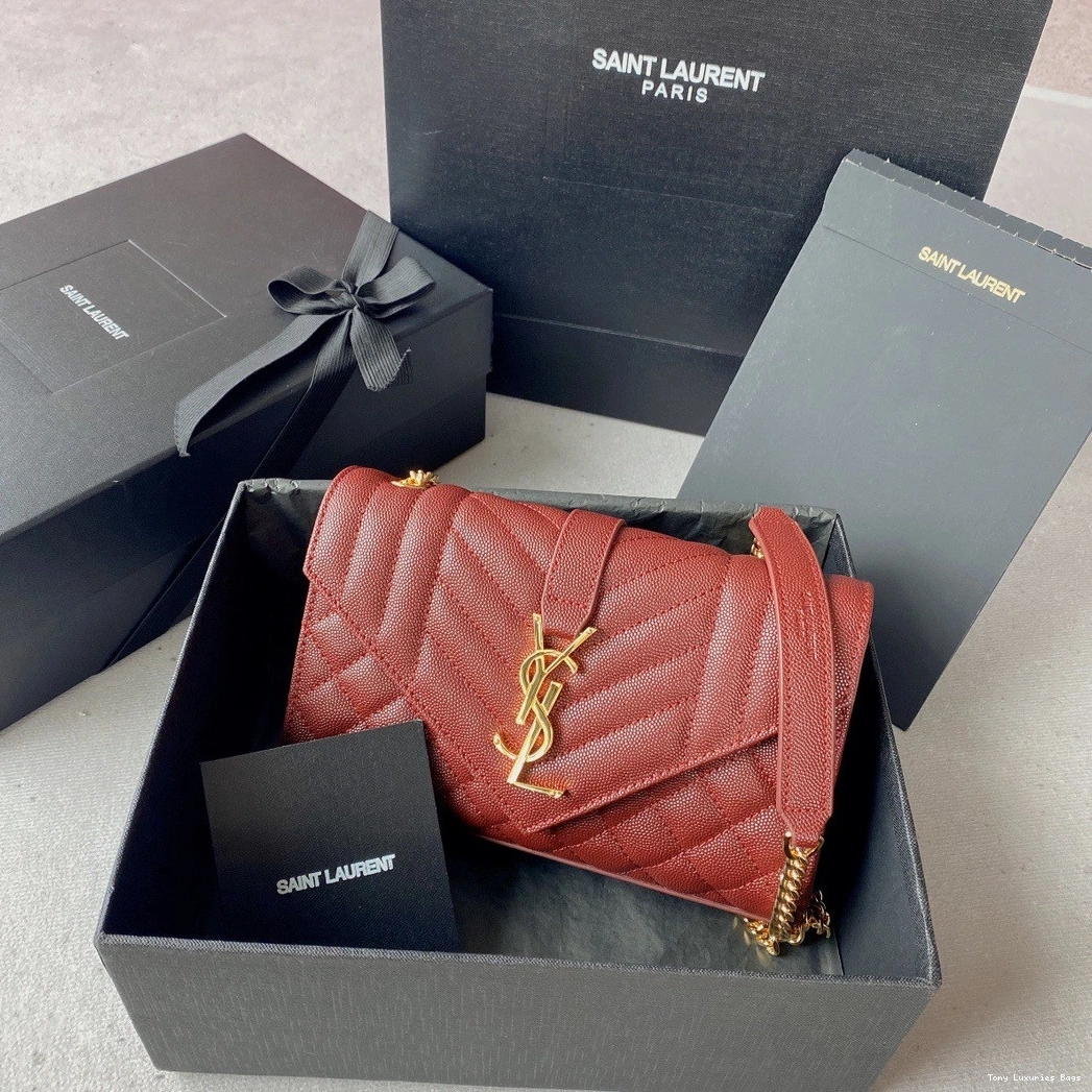 Tony Luxuries SMALL YSL ENVELOPE BAG 0815